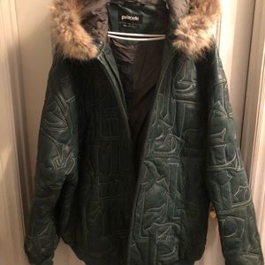 Pelle Pelle leather coat